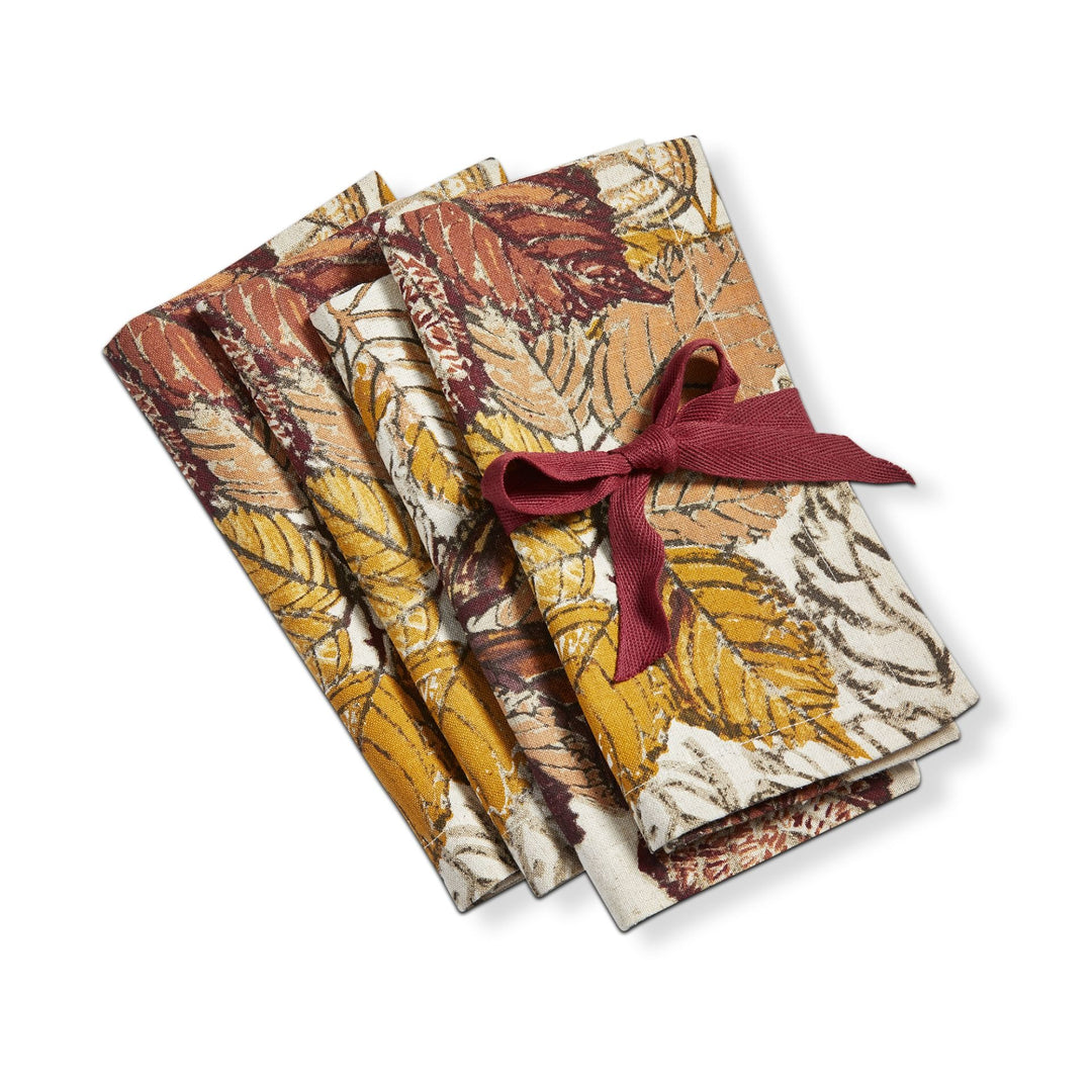 Gathering Leaves Napkin Set/4