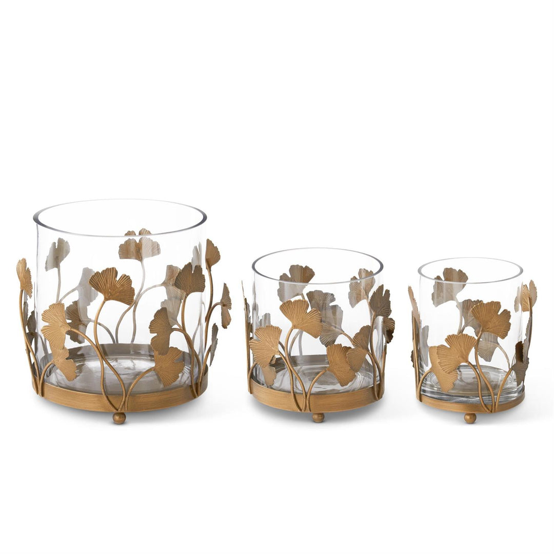 Ginkgo Leaf Votive