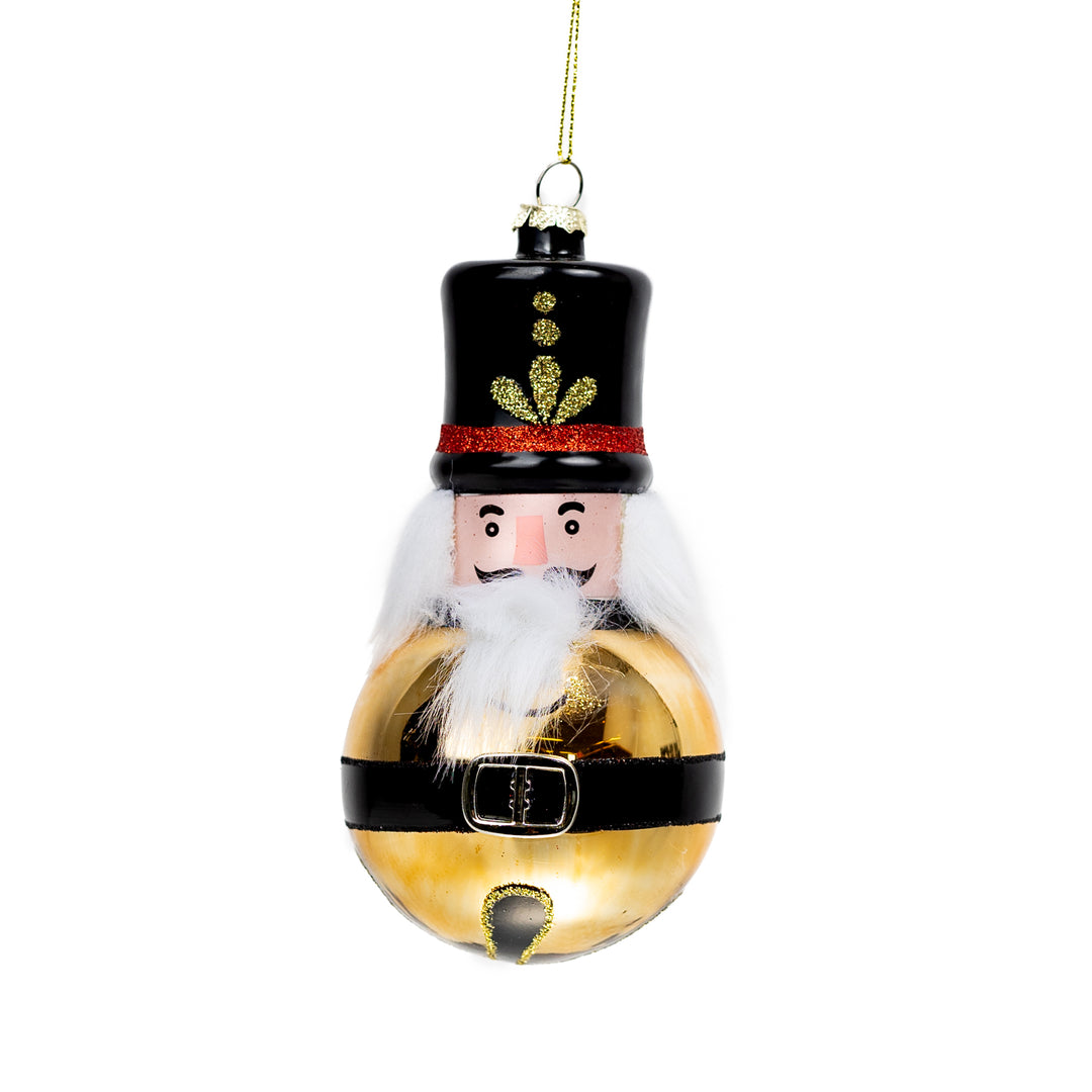 Glass Soldier Ornament