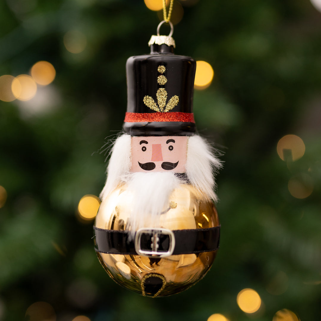 Glass Soldier Ornament