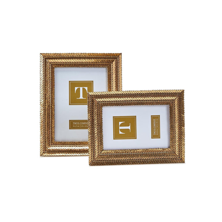 Gold Fern Frame