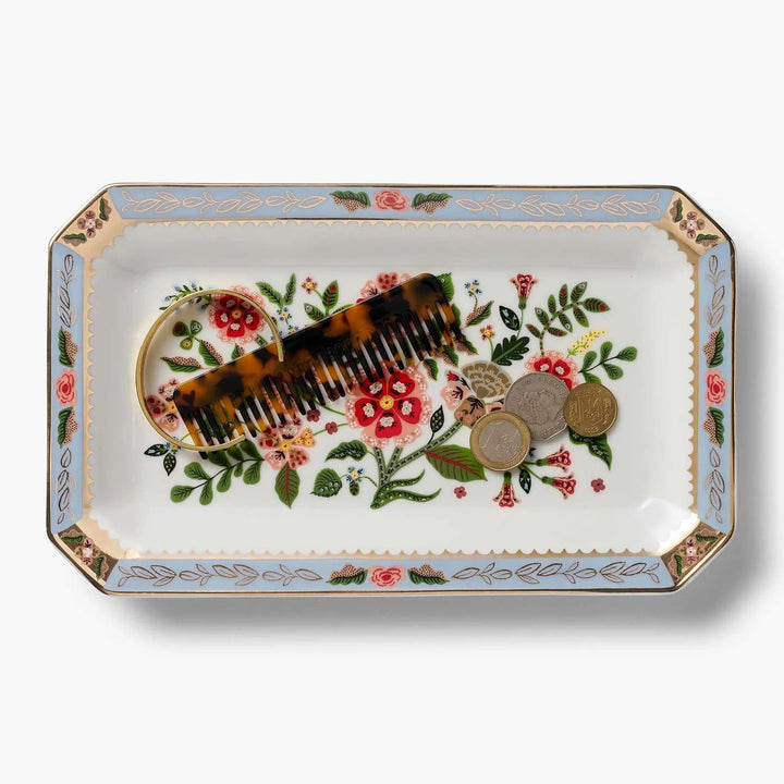 Gracie Large Porcelain Catchall Tray