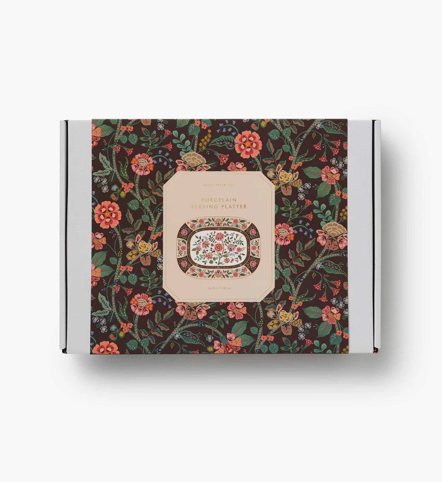 Gracie Large Porcelain Serving Platter