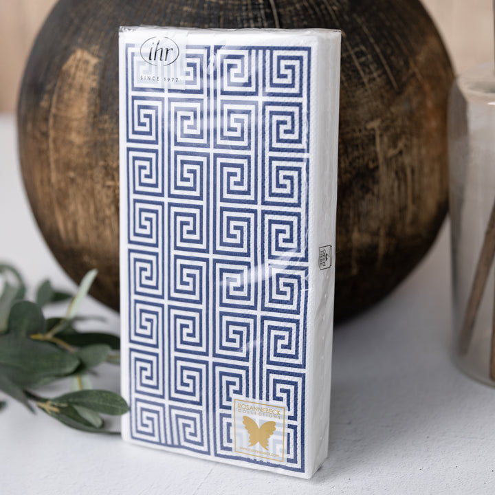 Greek Key Guest Towel