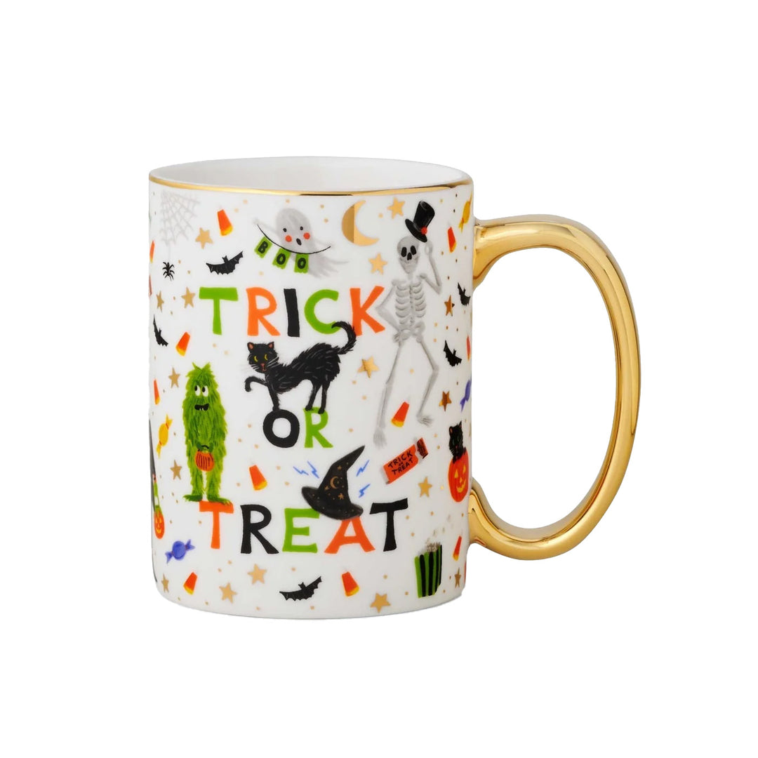 Halloween Parade Porcelain Mug