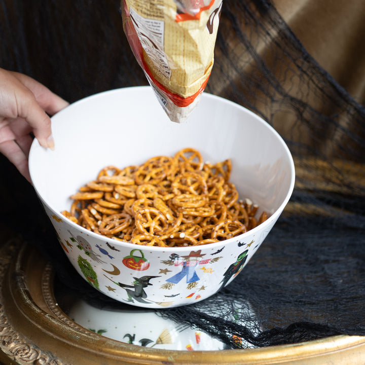 Halloween Parade Melamine Serving Bowl