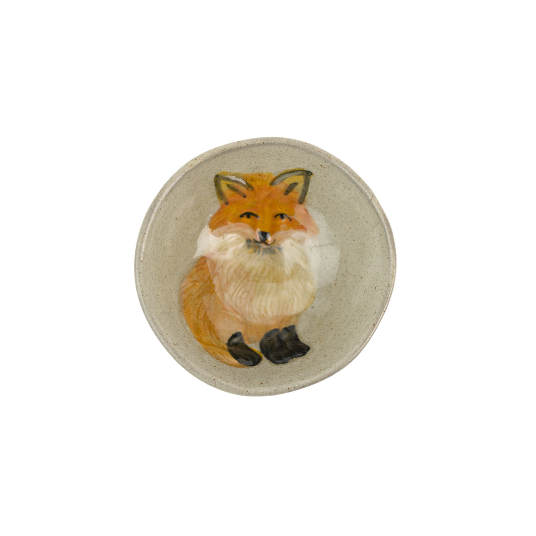 Hand Painted Stoneware Dish