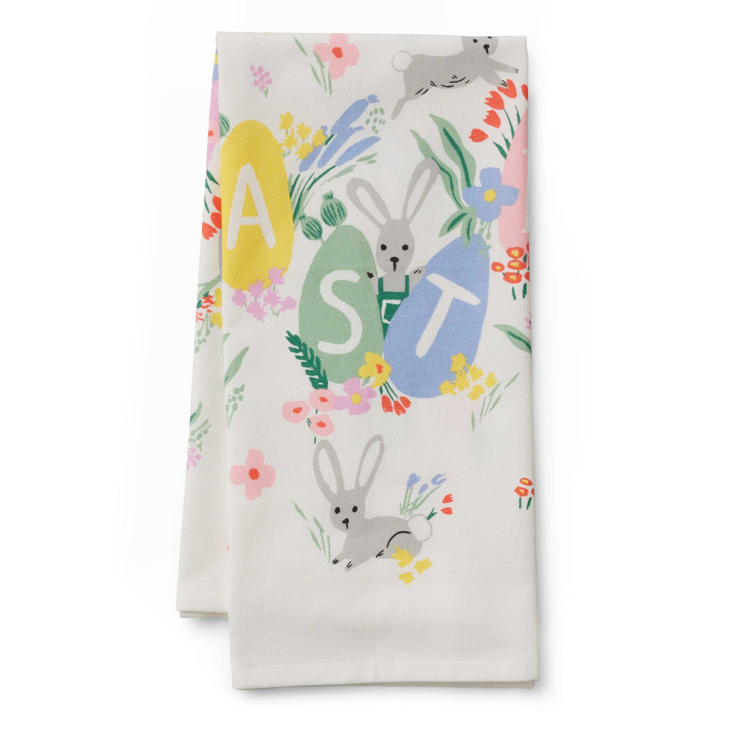 Happy Easter Tea Towel