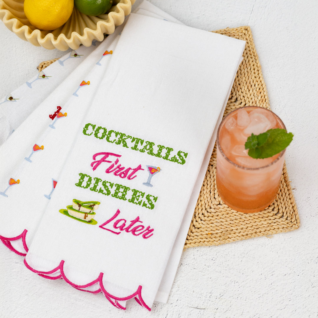 Happy Hour Tea Towel Set