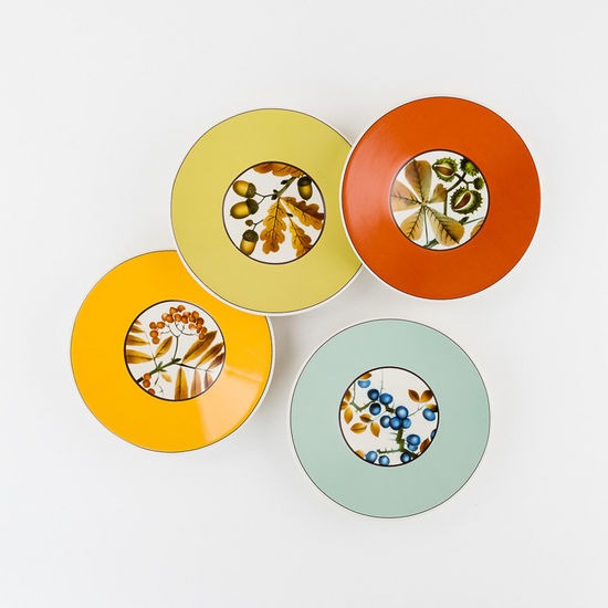 Harvest Salad Plate Set