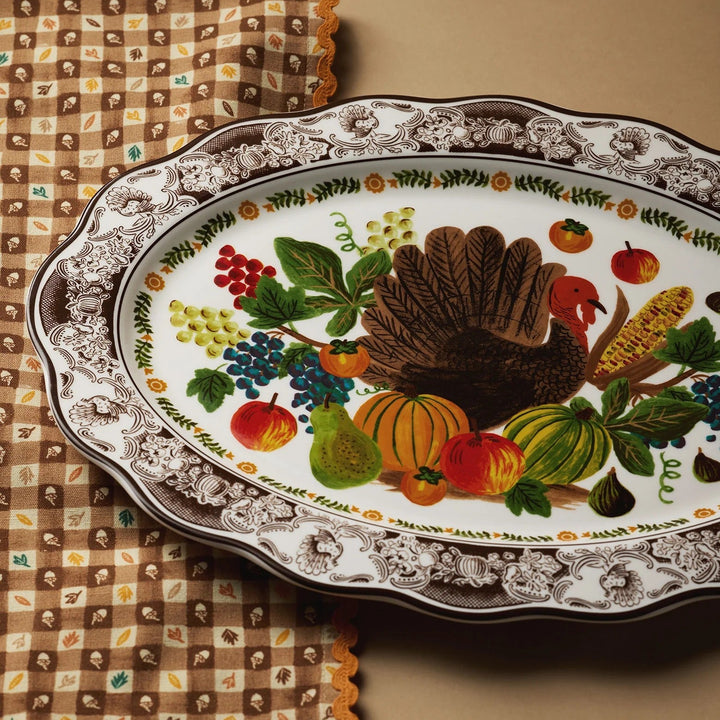 Harvest Porcelain Serving Platter