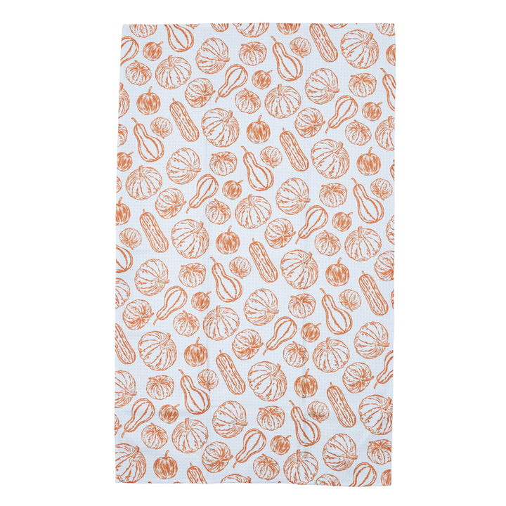 Harvest Sketch Tea Towel