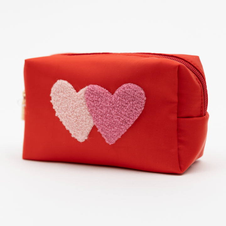 Hearts Cosmetic Pouch