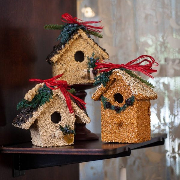 Holiday Birdseed Cottage