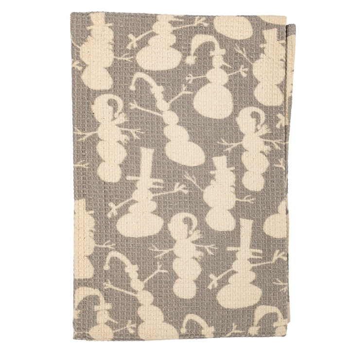 Holiday Icon Cotton Waffle Tea Towel
