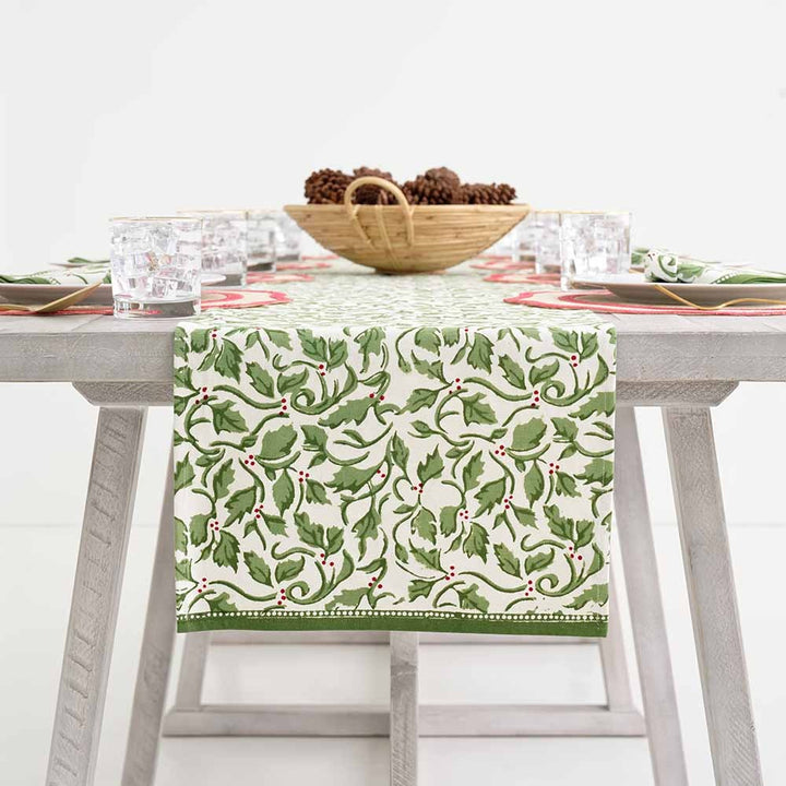 Holly Berry Table Runner