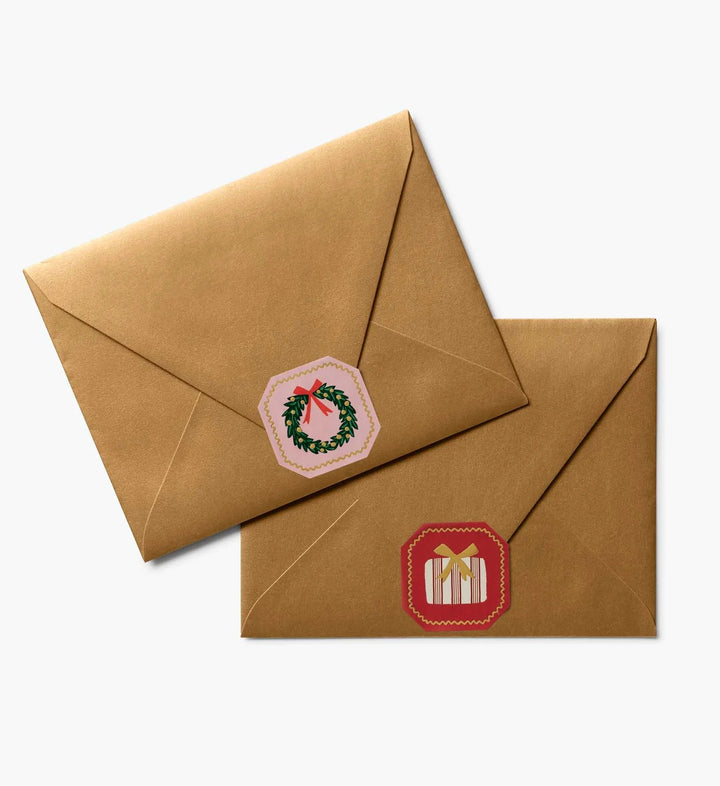 Holly Jolly Envelope Seals