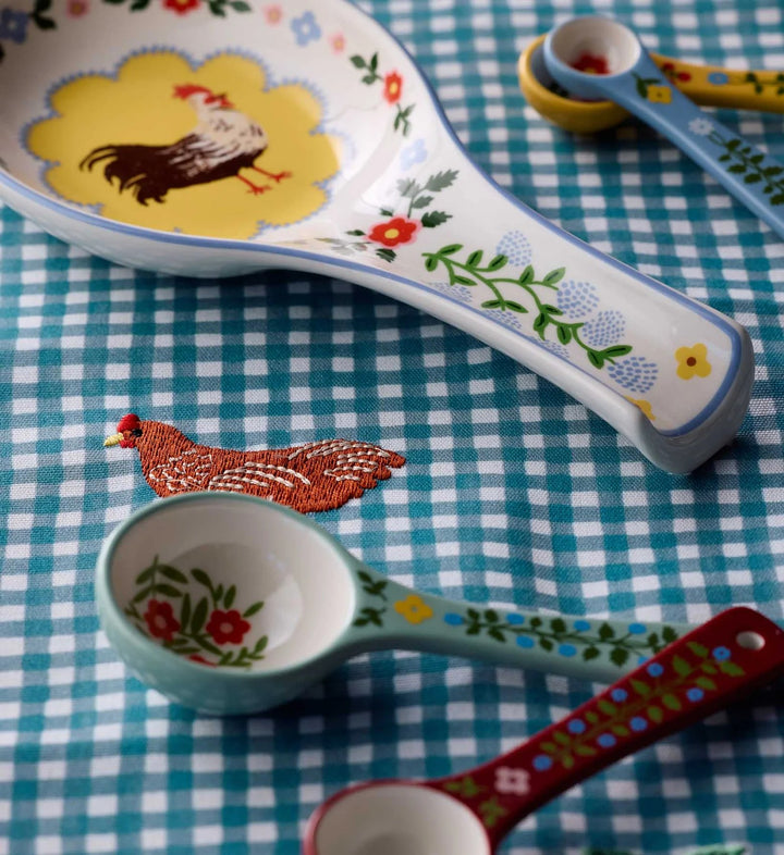 Home Sweet Home Porcelain Measuring Spoons