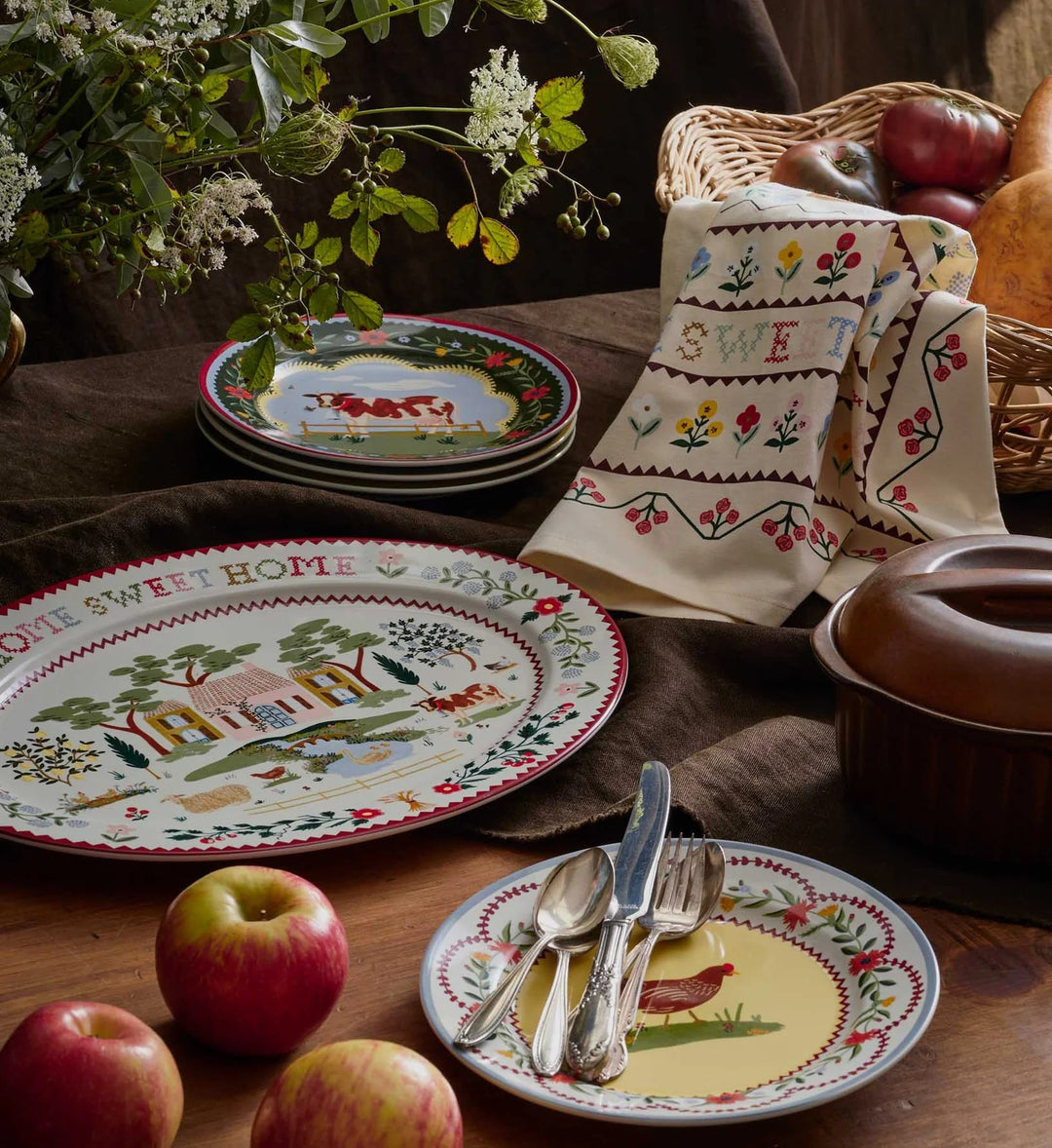 Home Sweet Home Tea Towel