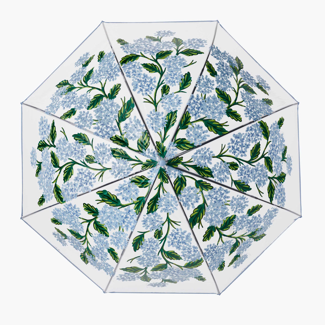 Hydrangea Clear Umbrella