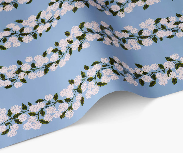 Hydrangea Wrapping Paper Roll
