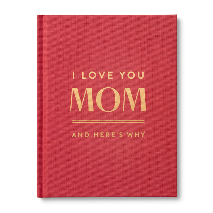 I Love You Mom Fill in Book