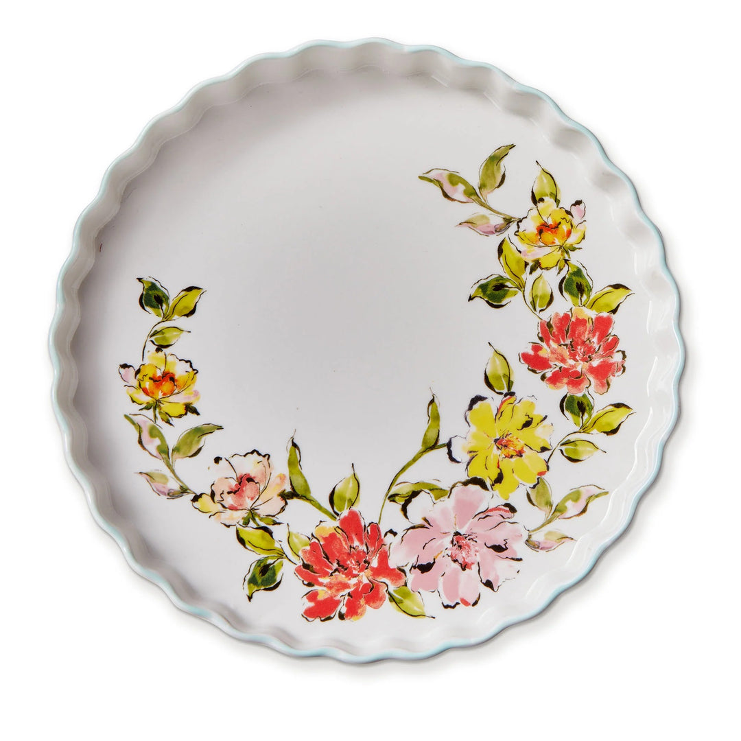 In Bloom Tart Plate