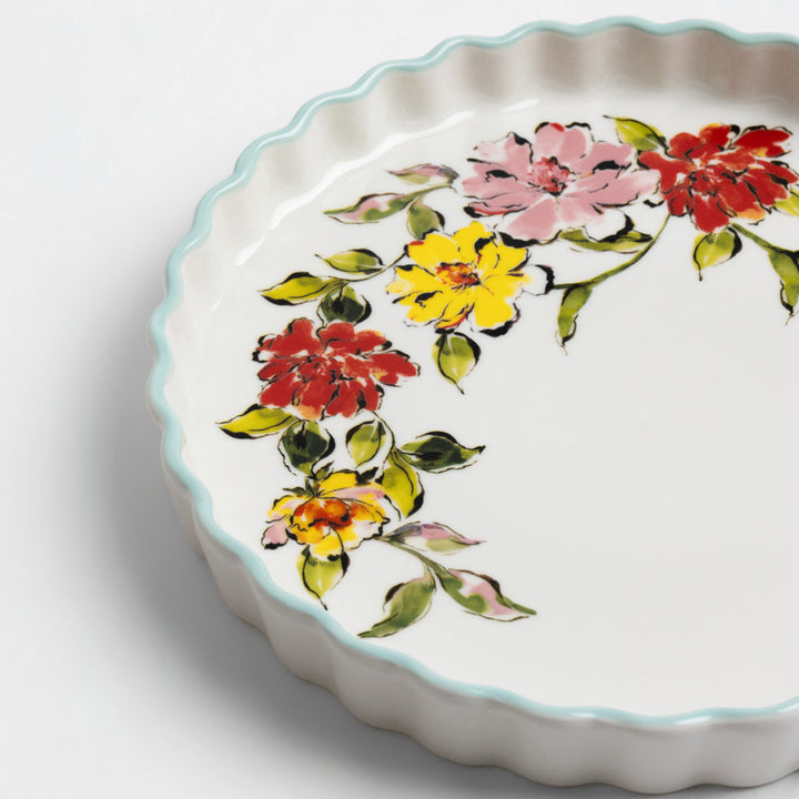 In Bloom Tart Plate