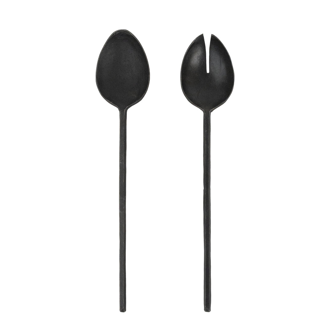 Iron Salad Server Set