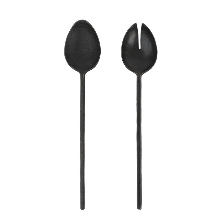 Iron Salad Server Set