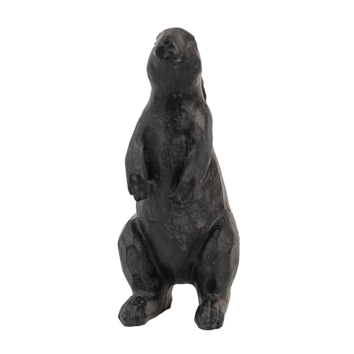 Iron Finish Resin Rabbit