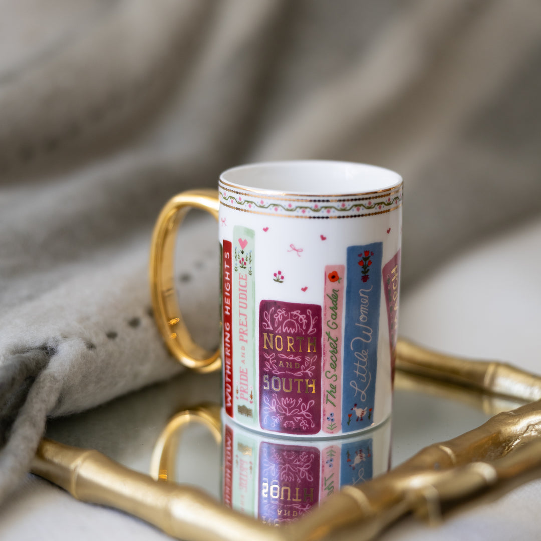 Ladies Night Book Club Porcelain Mug