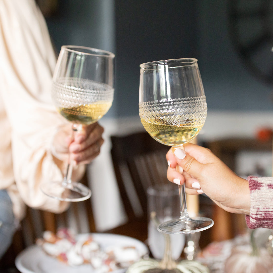 Le Panier Clear Acrylic Wine Glass