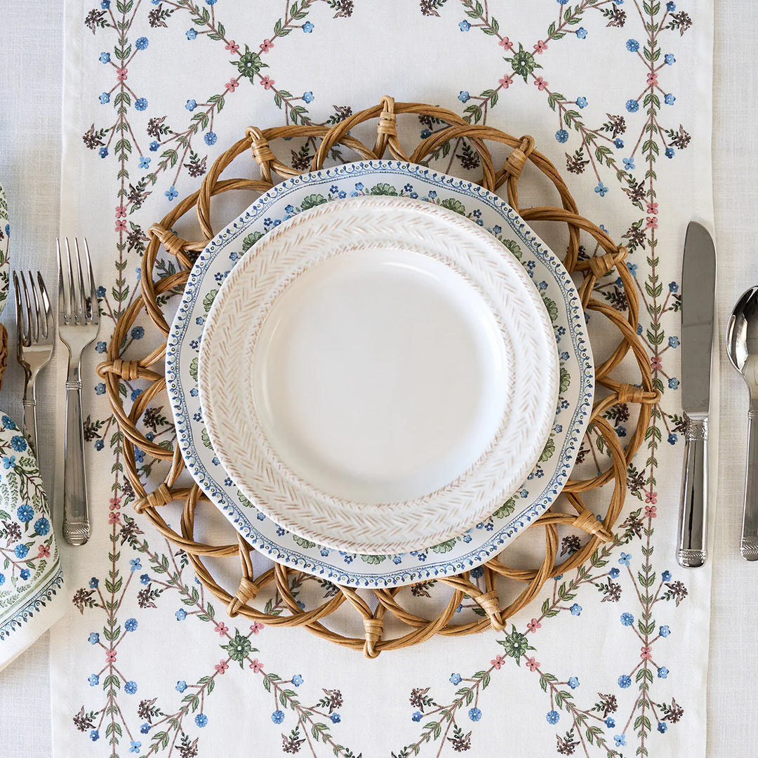Le Panier White Melamine Salad Plate