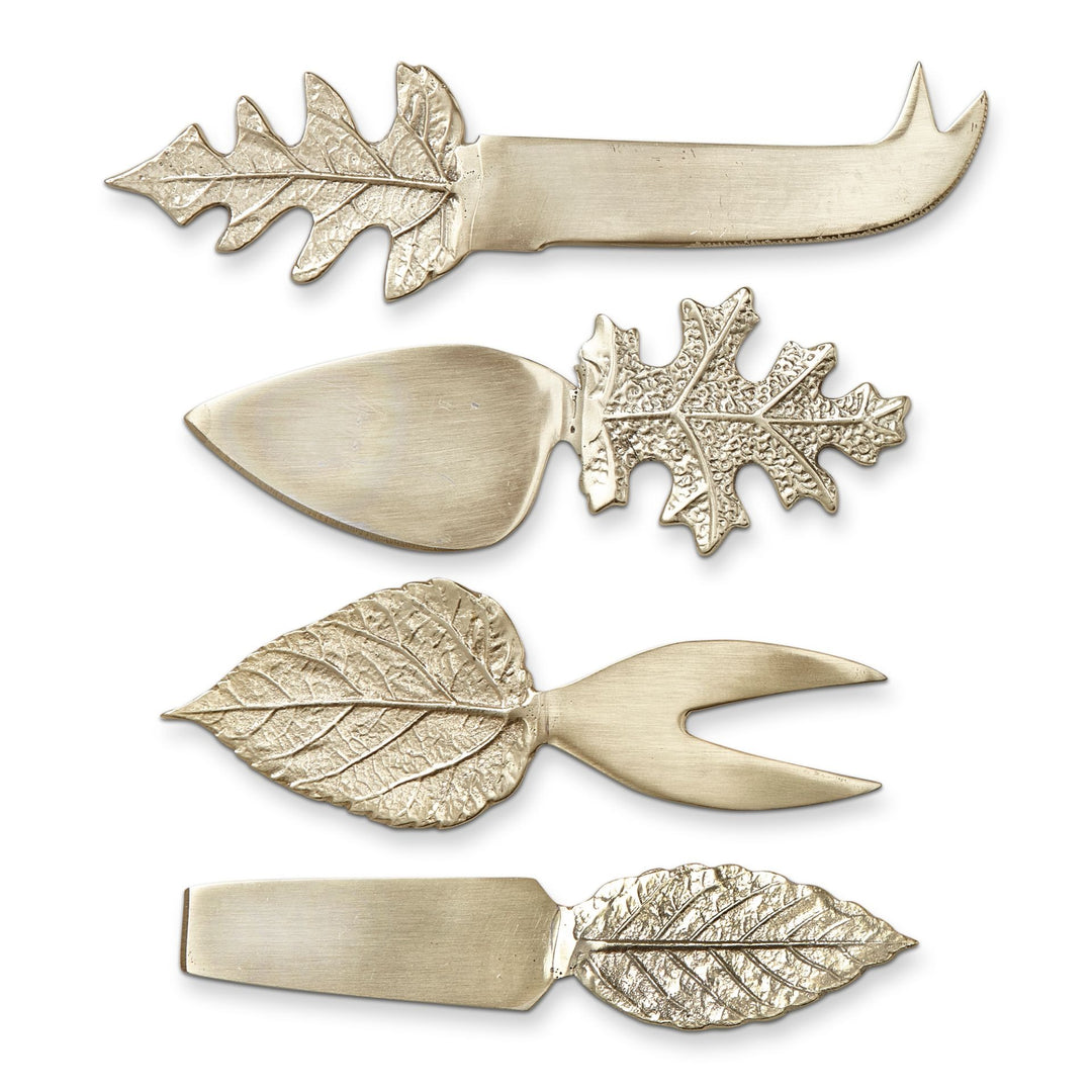 Leaf Cheese Knife Set/4