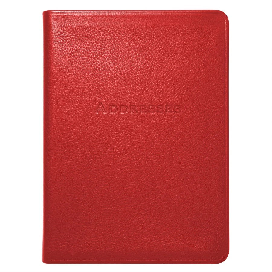 Leather Bound Address Book