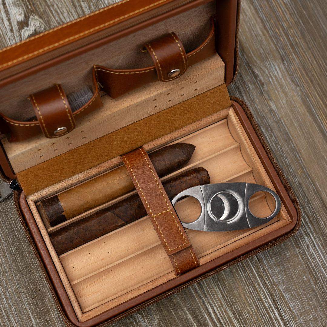 Leather Case Humidor