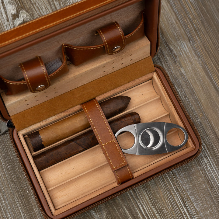 Leather Case Humidor