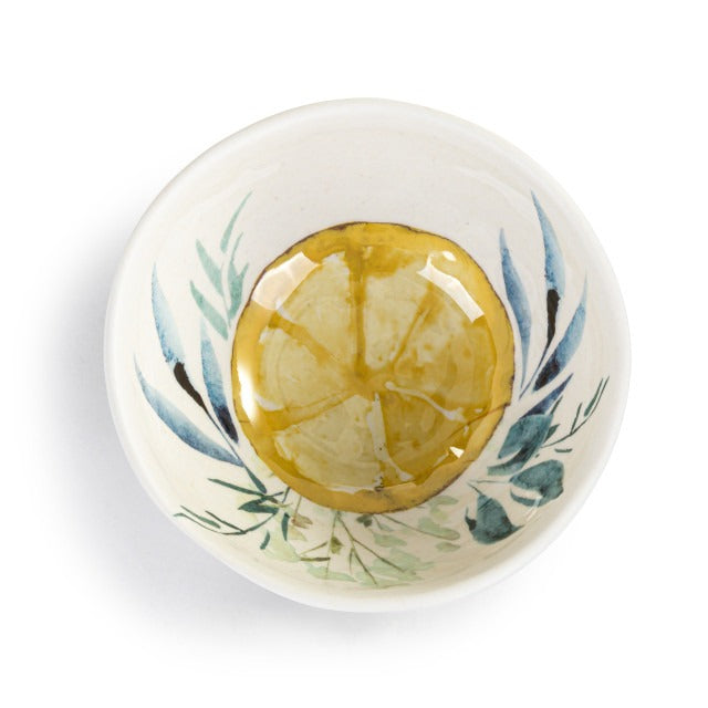 Lemon Melamine Dipping Bowl