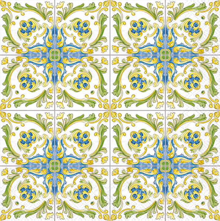 Lenger Tile Luncheon Napkin