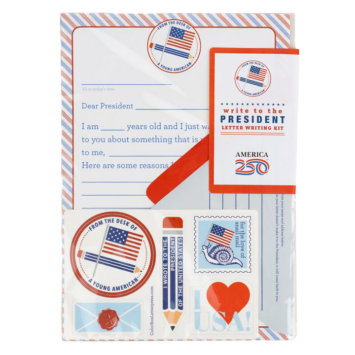 Letter to the President Writing Kit