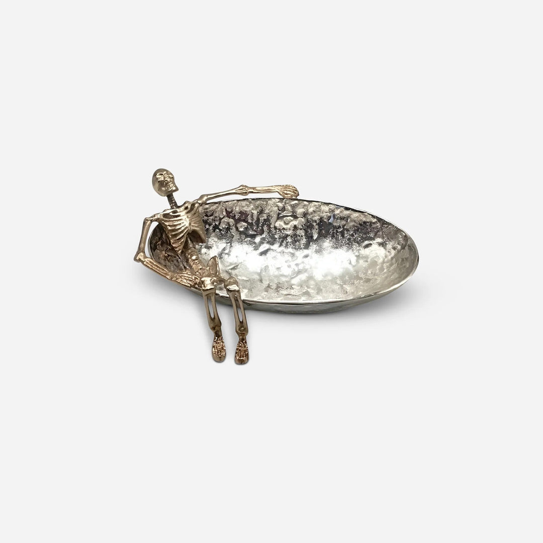 Lounging Skeleton Bowl