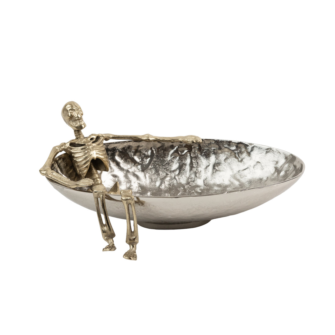 Lounging Skeleton Bowl