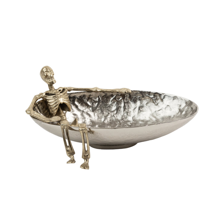 Lounging Skeleton Bowl