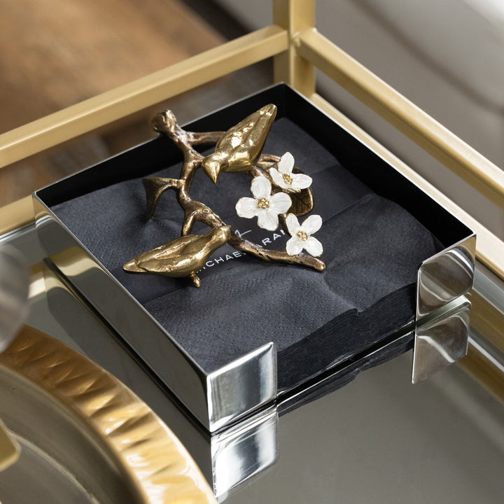Lovebirds Cocktail Napkin Holder