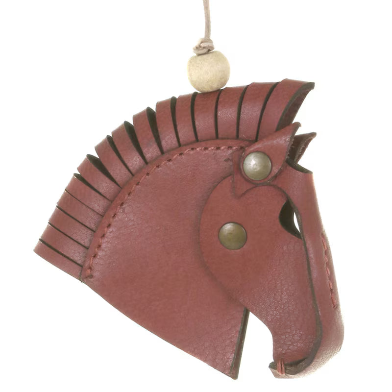 Leather Horse Ornament