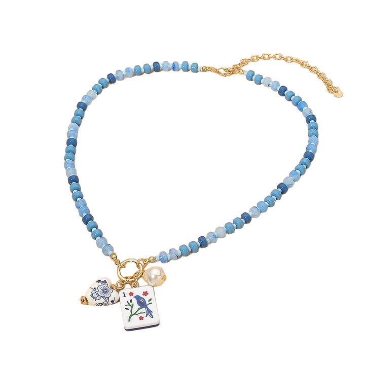Mahjong Charm Necklace