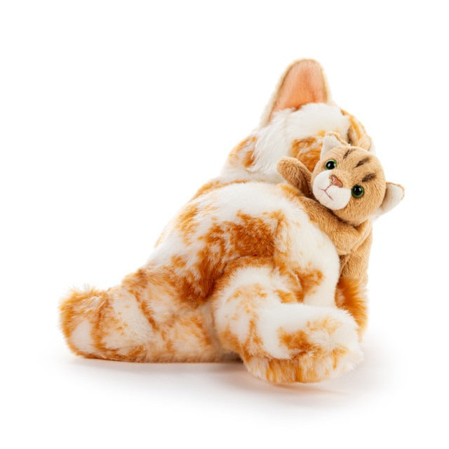 Maine Coon Cat & Baby Plush