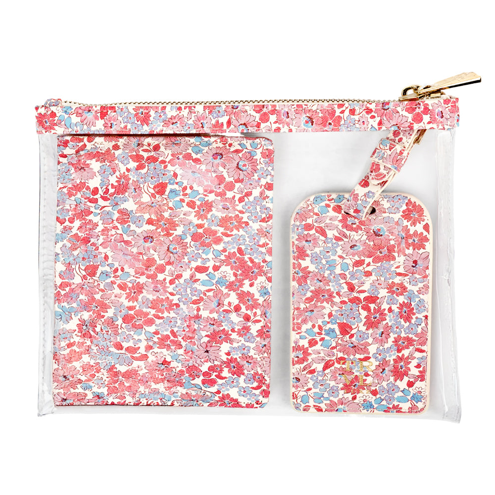 Marseille Saffiano Travel 3pc Set