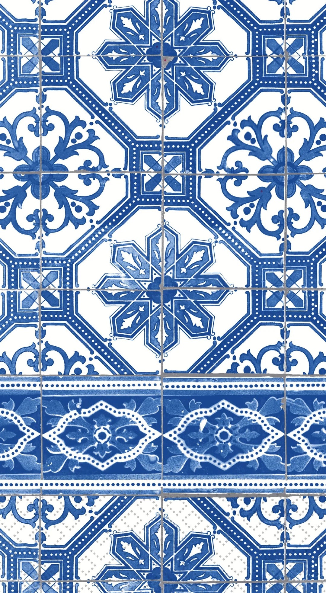 Moroccan Tiles Guest Towel